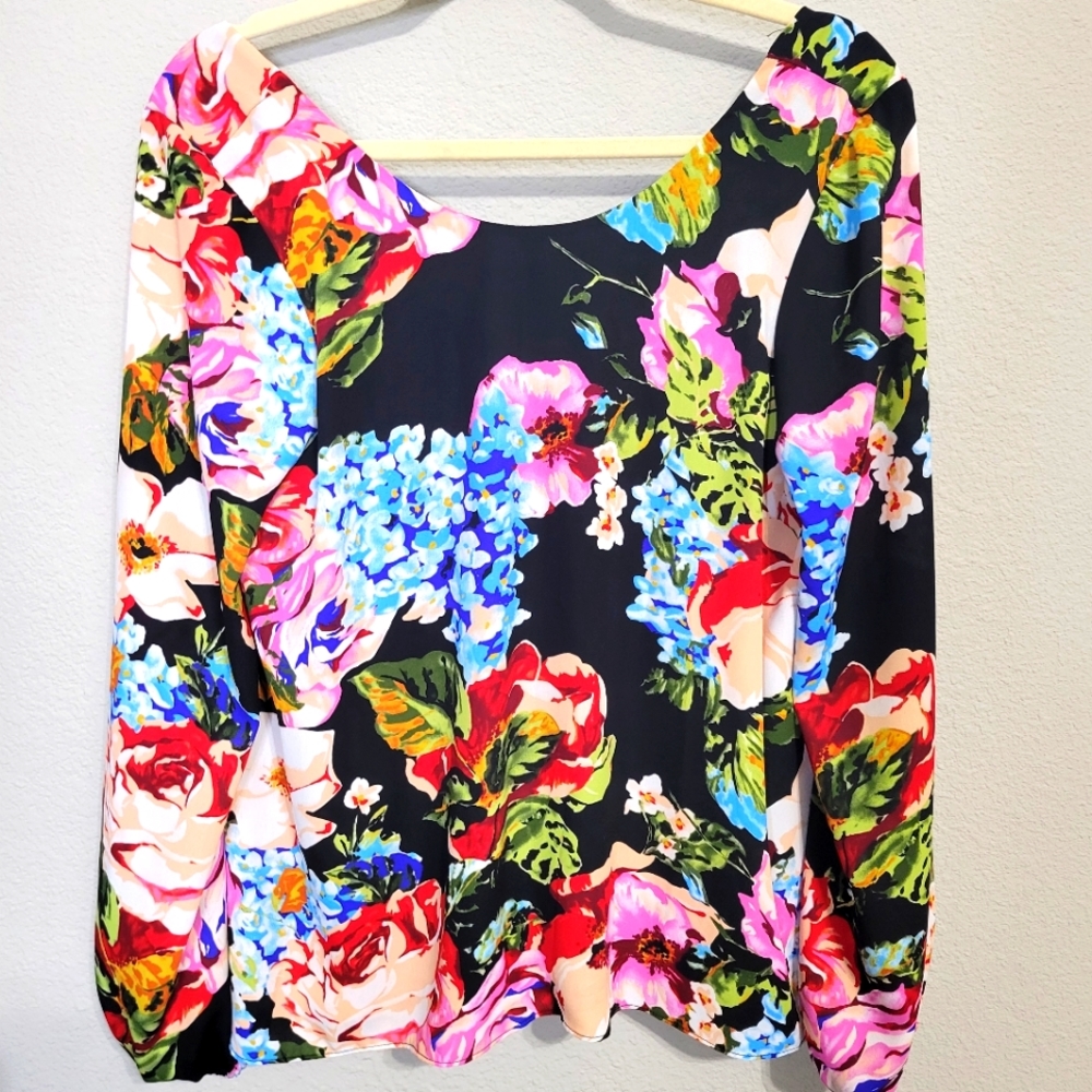 Show Me Your Mumu Jade blouse NWT country garden print small boho
